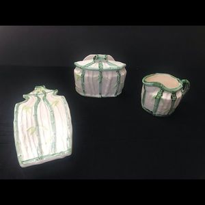 Vintage enesco bambo kitchen set